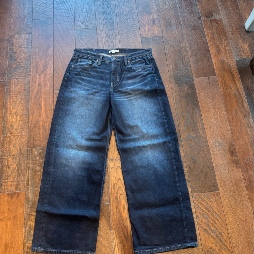 Banana Republic Dark Blue Relaxed Fit Jeans